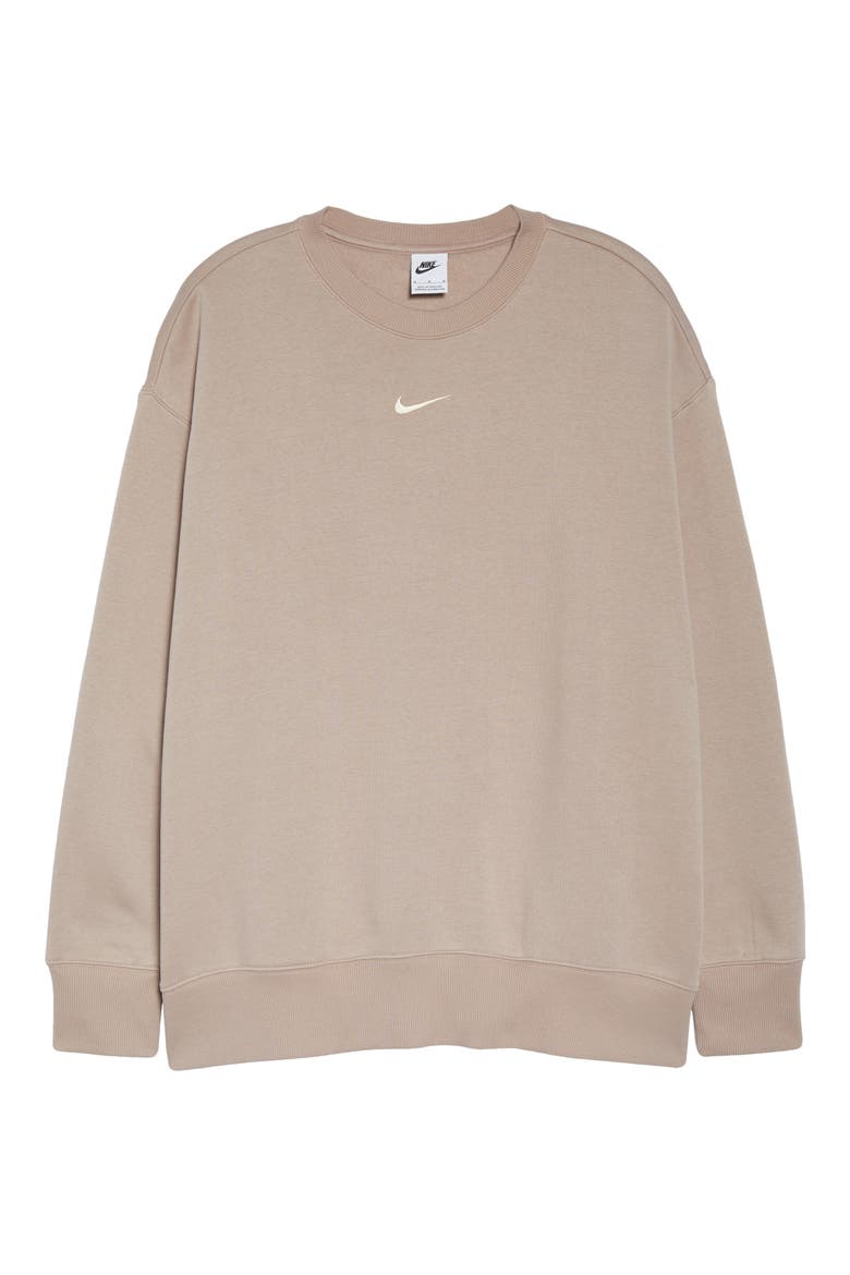 Sportswear Phoenix Sweatshirt, Alternate, color, DIFFUSED TAUPE/ SAIL