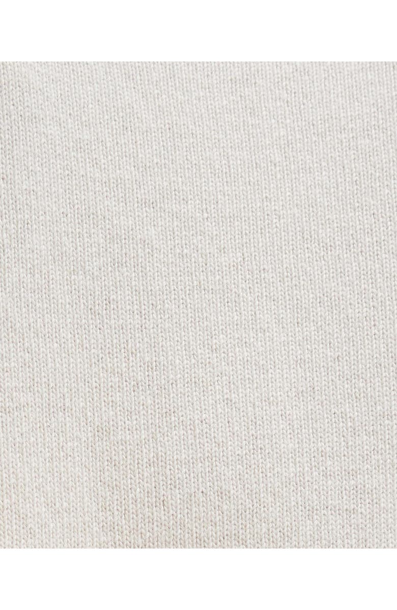 Barbour Rochelle Tipped Crop Wool & Cotton Sweater, Alternate, color, 