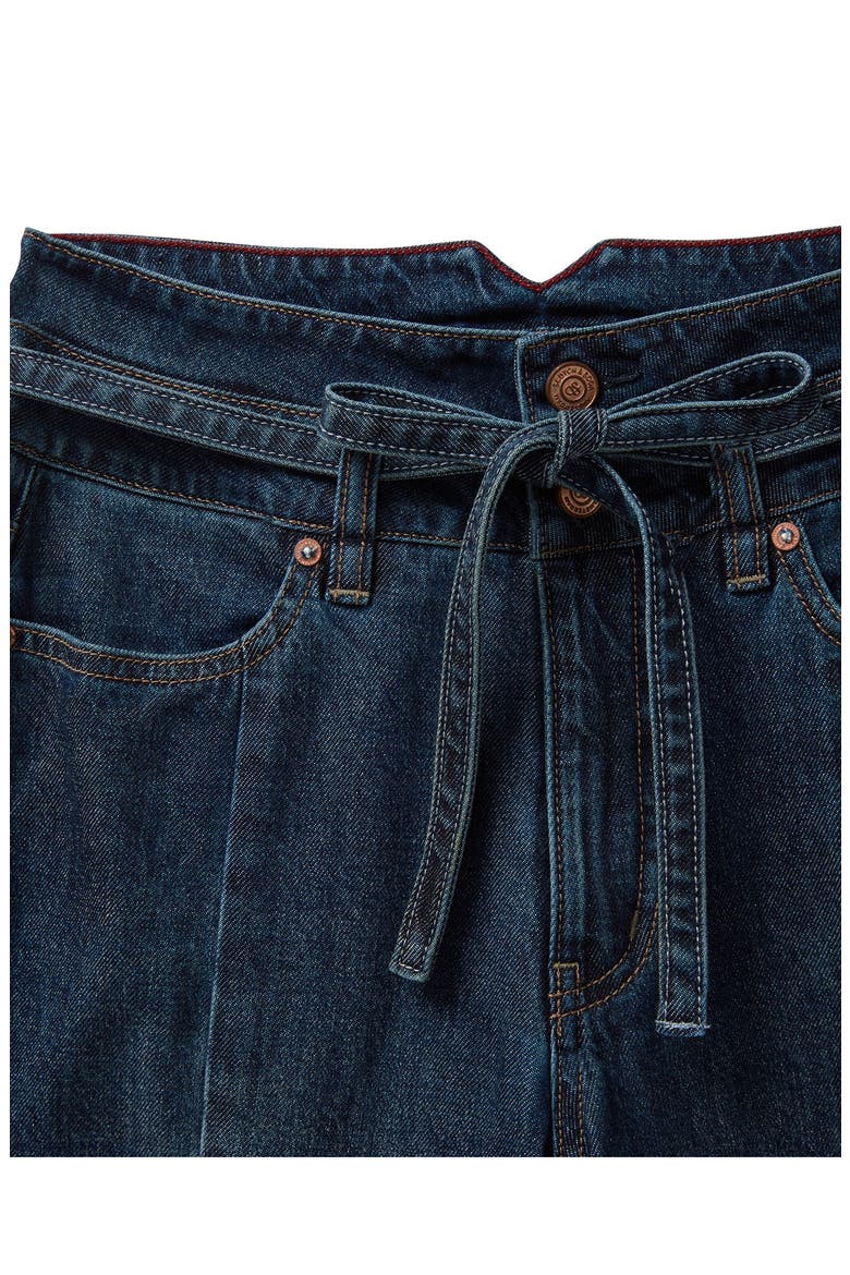 Belted High Waist Wide Leg Jeans, Alternate, color, HIGH TIMES