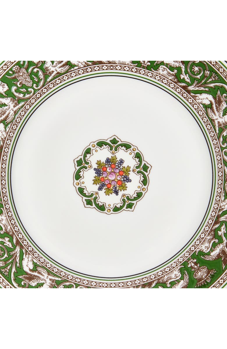 Wedgwood Florentine Bone China Salad Plate, Alternate, color, Verde