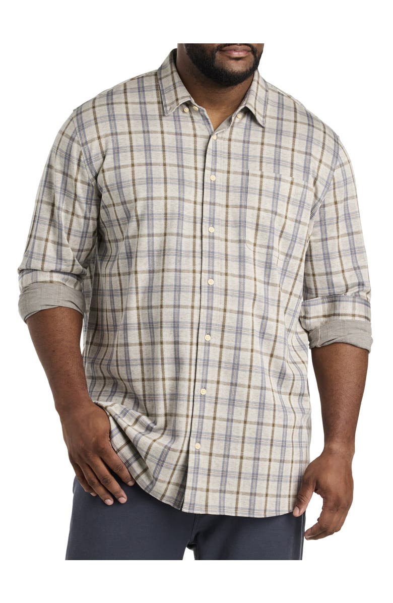 Faherty Coastline Sport Shirt, Main, color, Birch River Plaid