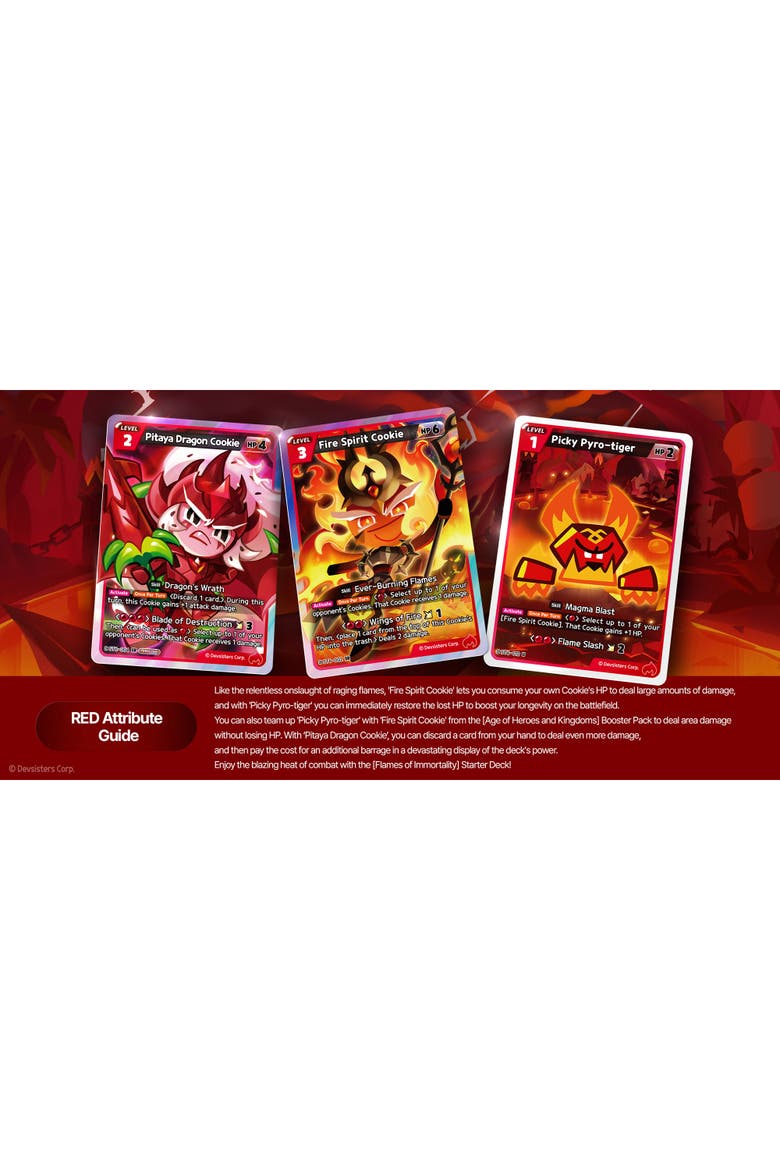 Flames of Immortality Trading Card Battle Game, Alternate, color, Multicolored