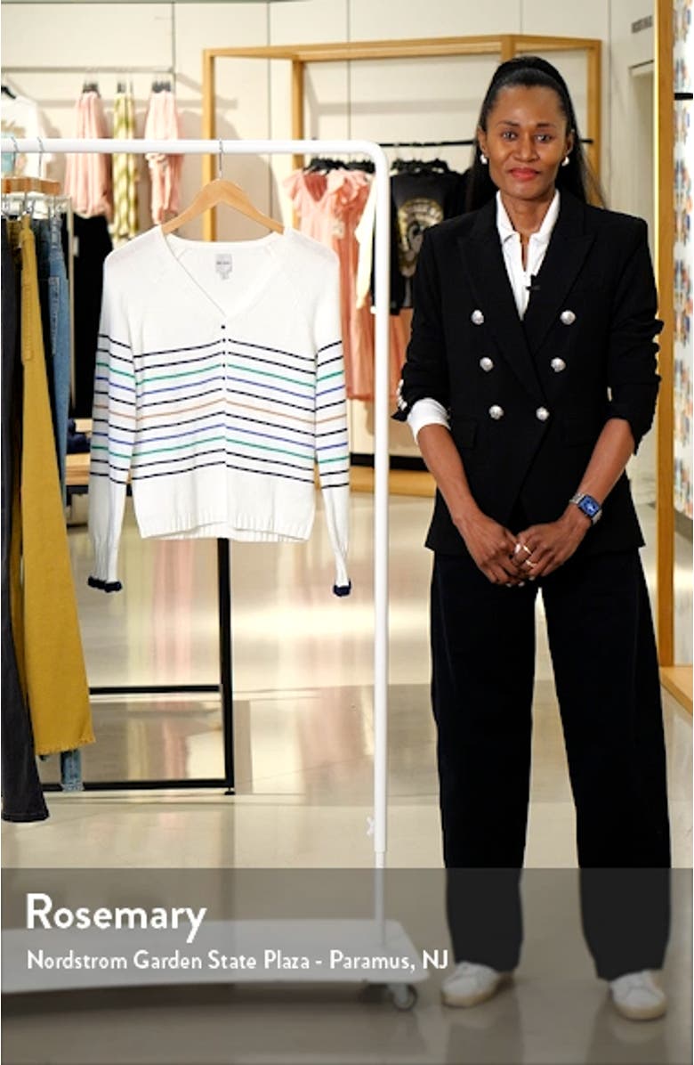 Maritime Stripe Cotton Sweater, sales video thumbnail