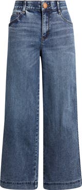 Wit & Wisdom Gracie Skyrise Double Side Seam Wide Leg Jeans