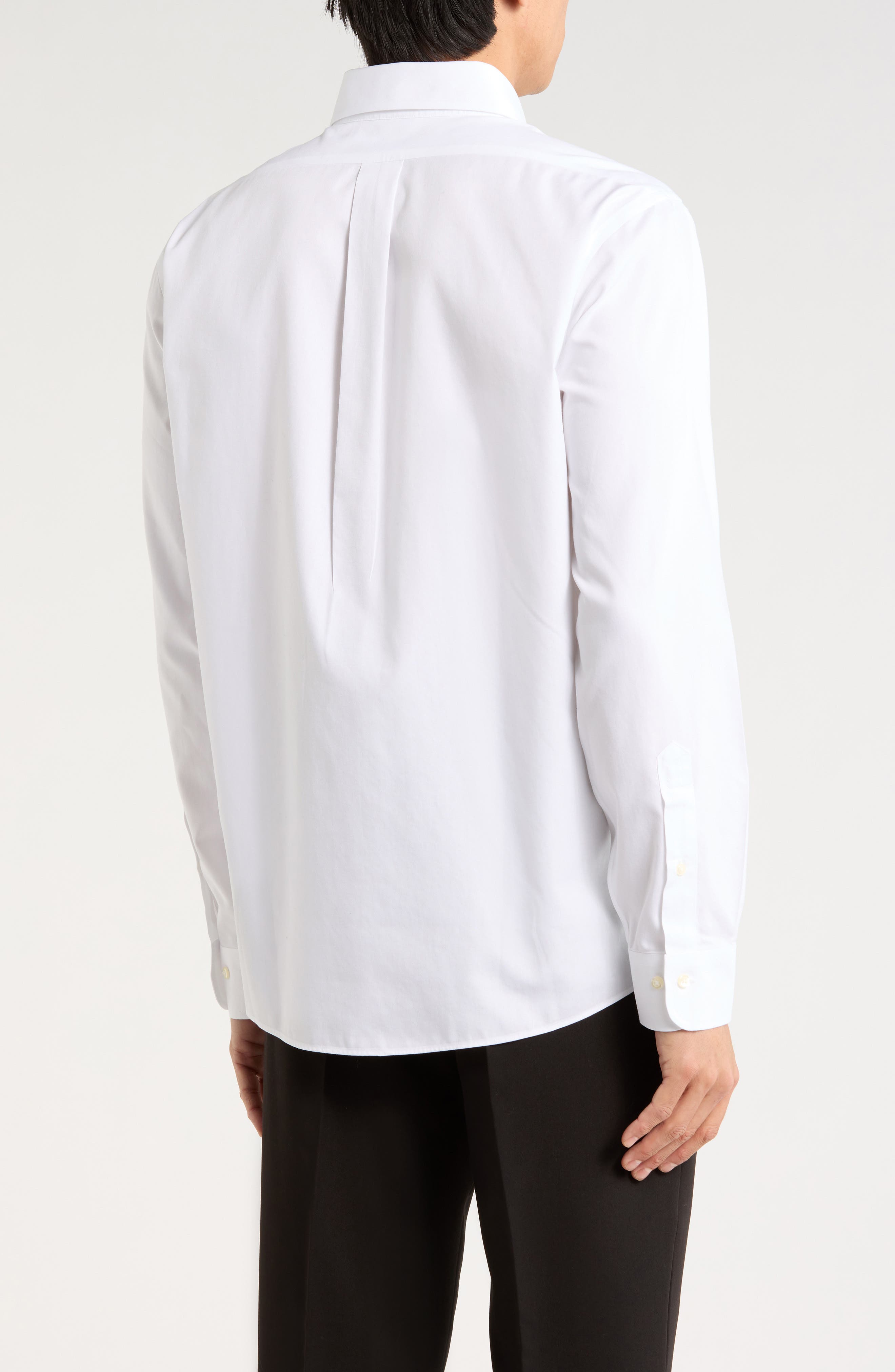 Solid Non-Iron Regular Fit Dress Shirt - image 2