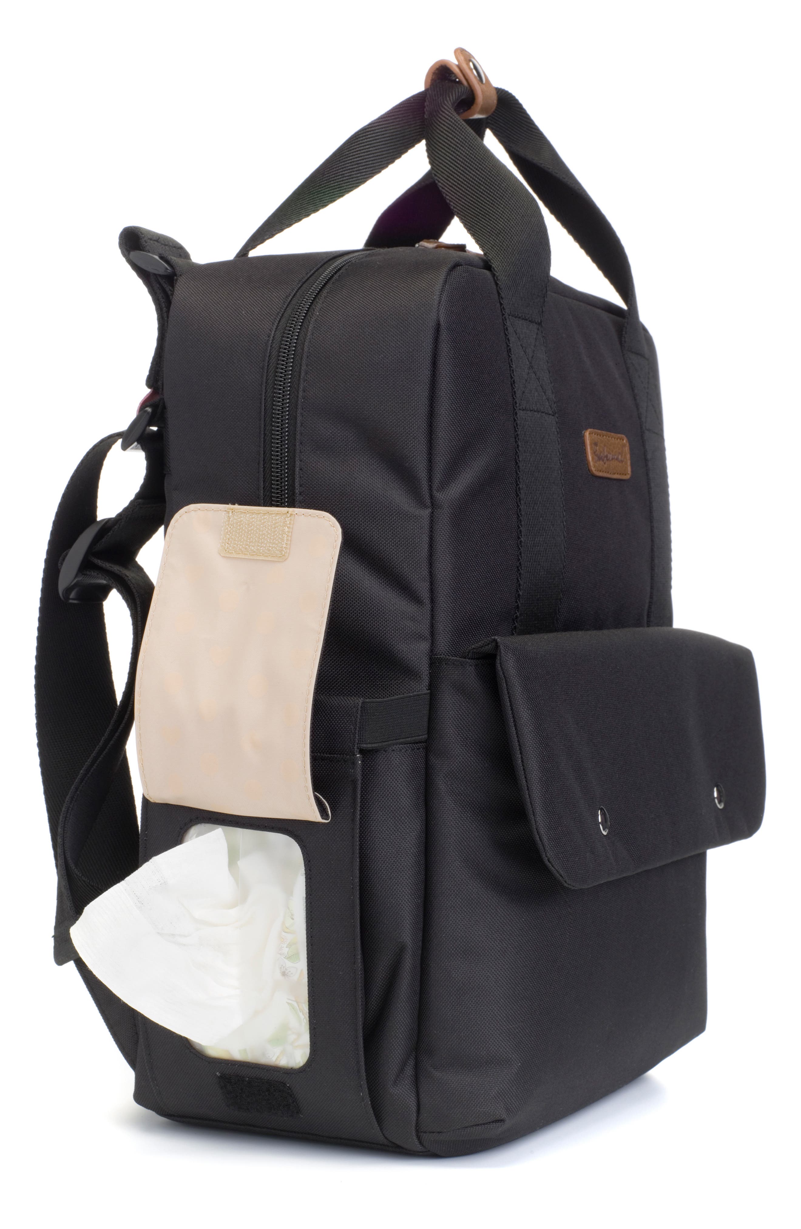 Babymel Georgi Convertible Diaper Backpack, Alternate, color, 