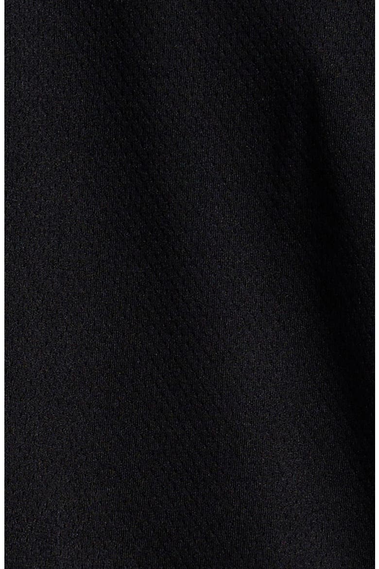 Kids' Oversize V-Neck Game Jersey, Alternate, color, BLACK
