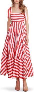 FREEMARKET Tie Strap Maxi Dress