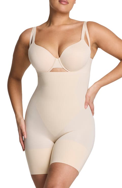SPANXsculpt™ GoFigure Open Bust Shaper Bodysuit (Regular & Plus)