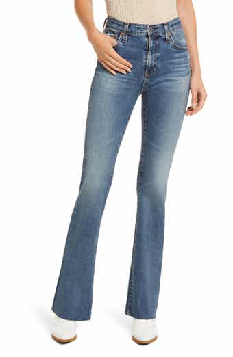 AG Farrah Fray Hem Bootcut Jeans