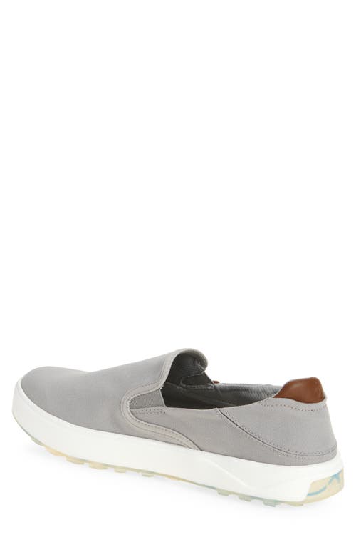 Olukai Wai‘alae Slip On Golf Shoe In Gray
