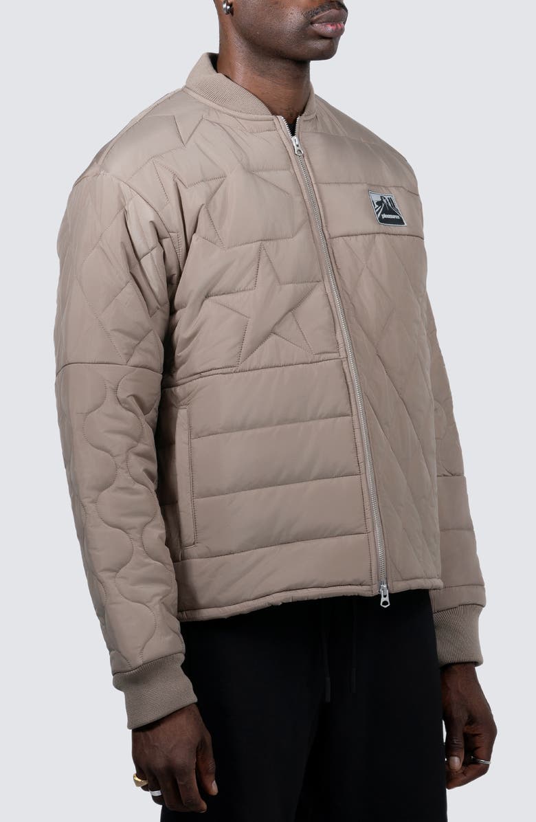 PLEASURES Stonehenge Quilted Jacket, Alternate, color,