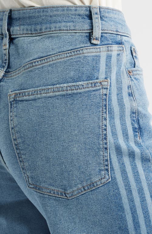 Warp & Weft Warp+weft Nce High Waist Wide Leg Jeans In White