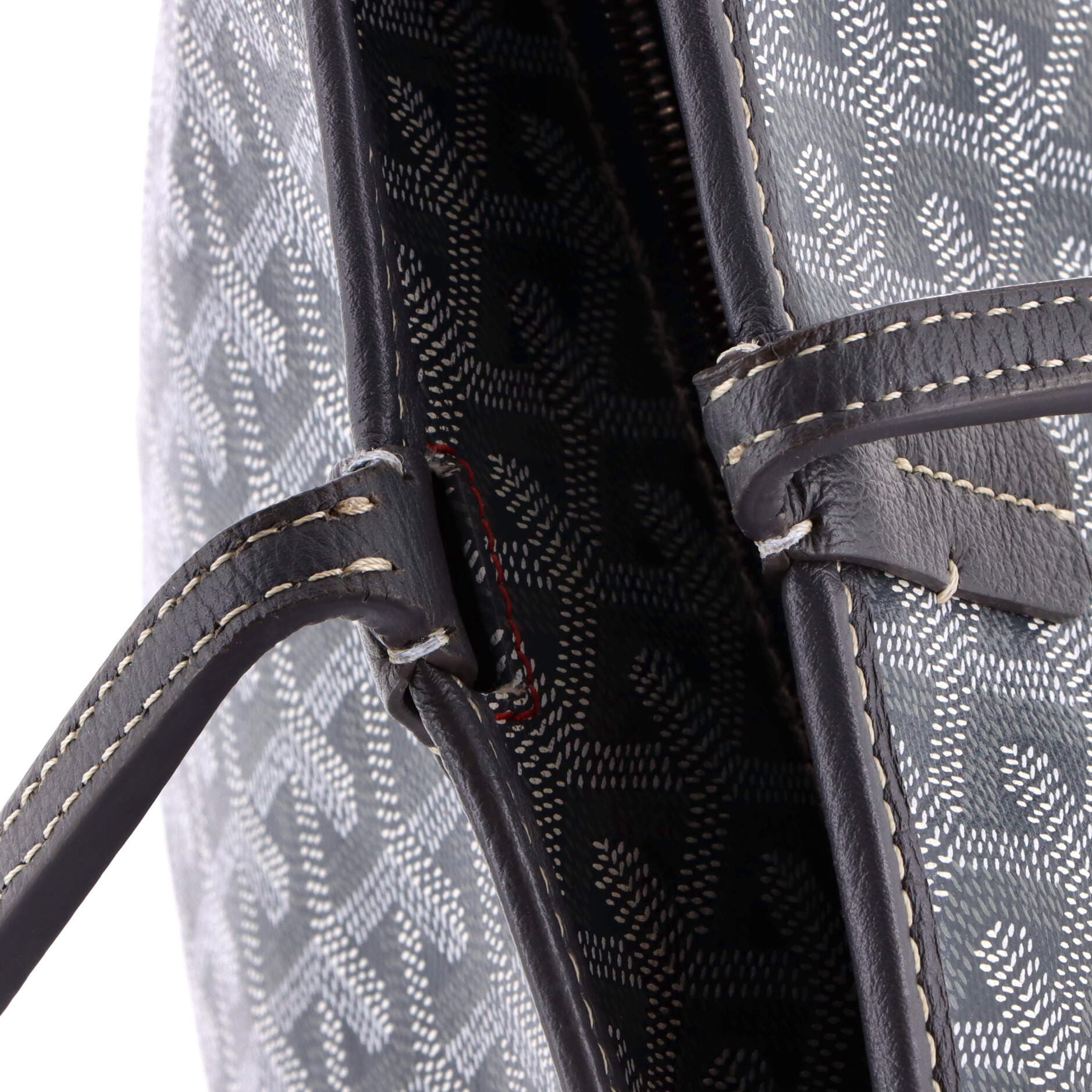 Pre-Owned Goyard Artois Tote Coated Canvas PM, Alternate, color, Gray