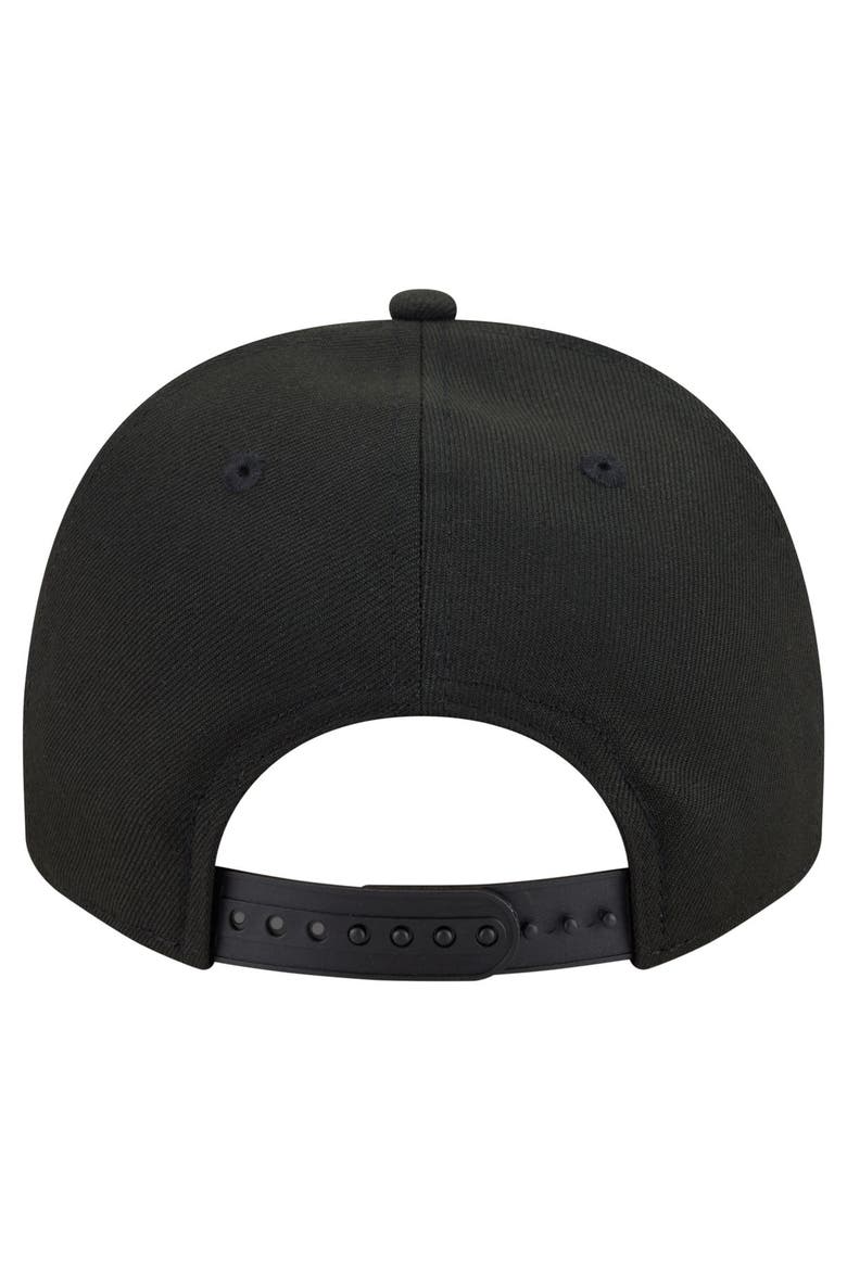 Men's New Era  Black Chicago White Sox Motion A-Frame 9FIFTY Snapback Hat, Alternate, color, Black
