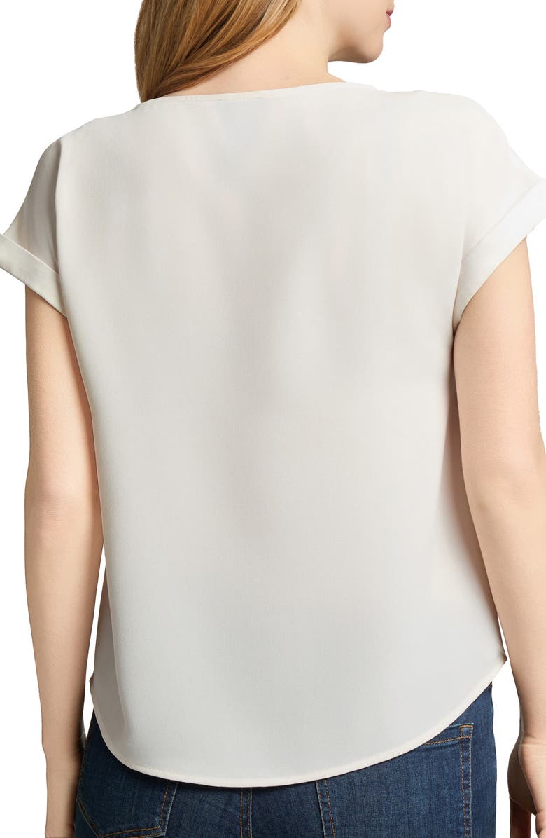 Jones New York Button Detail Top, Alternate, color, 