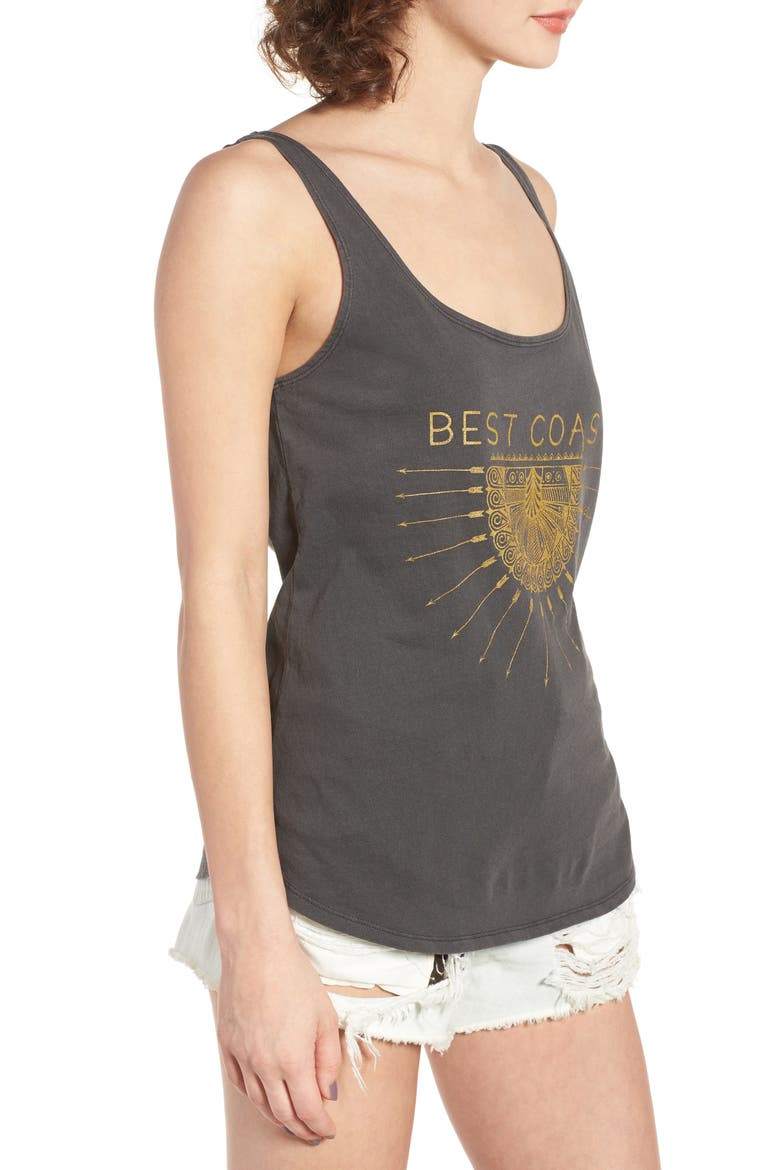 Best Coast Graphic Tank, Alternate, color, FADED