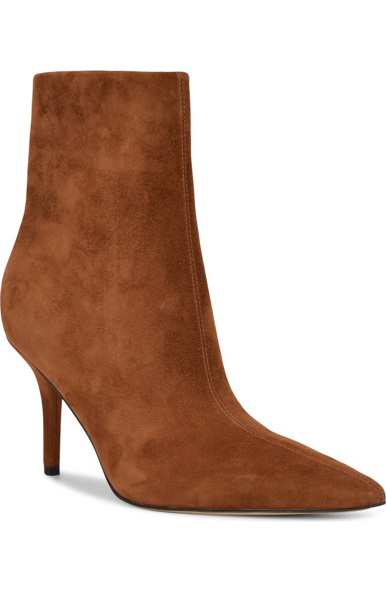 Nine West Ohmy Pointed Toe Bootie, Main, color, Medium Natural