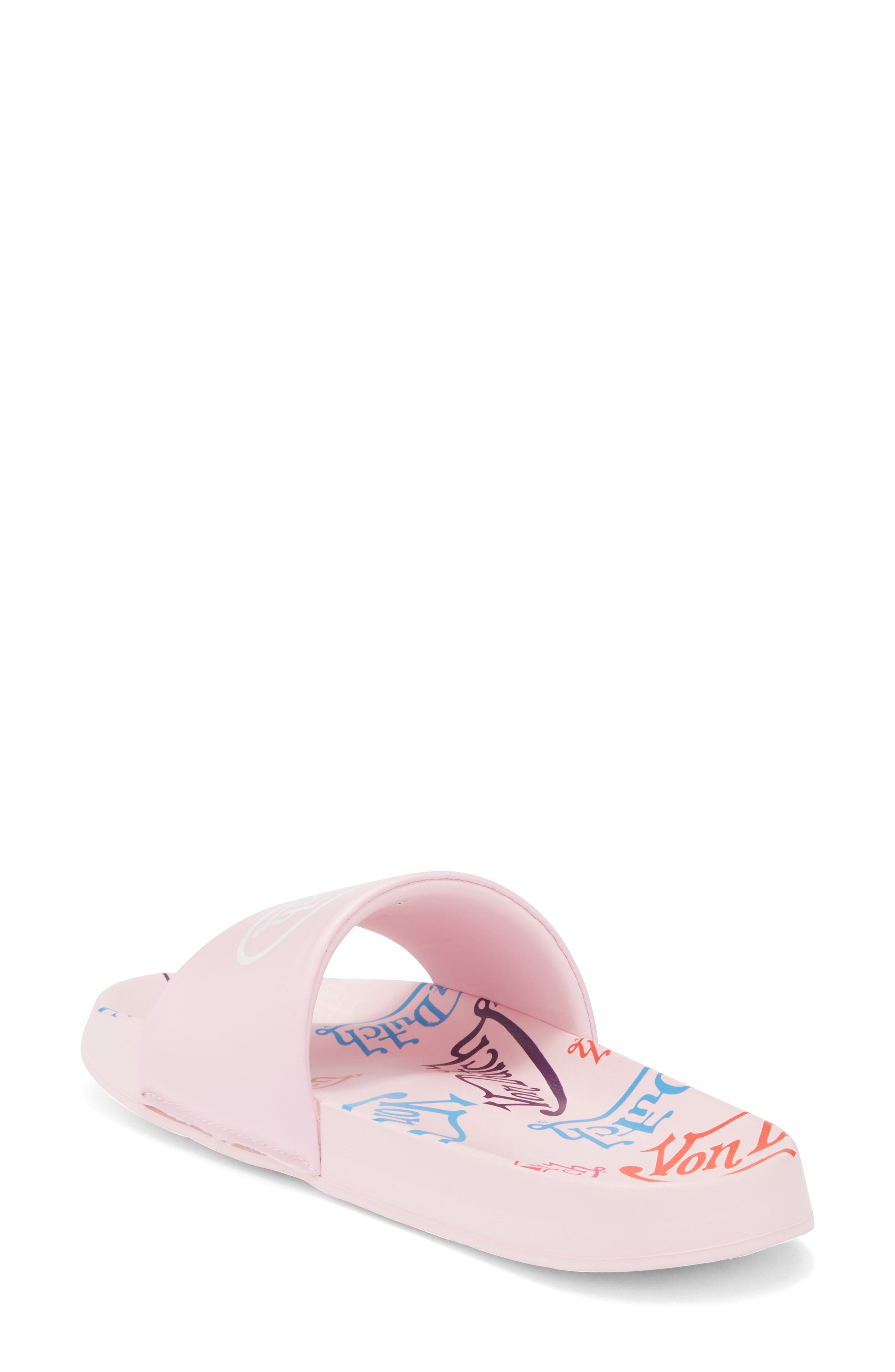 Von Dutch Vivi Slide Sandal, Alternate, color, Pink