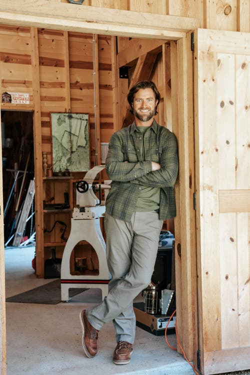 Shop Mountain Khakis Park Flannel Shirt In Faded Indigo