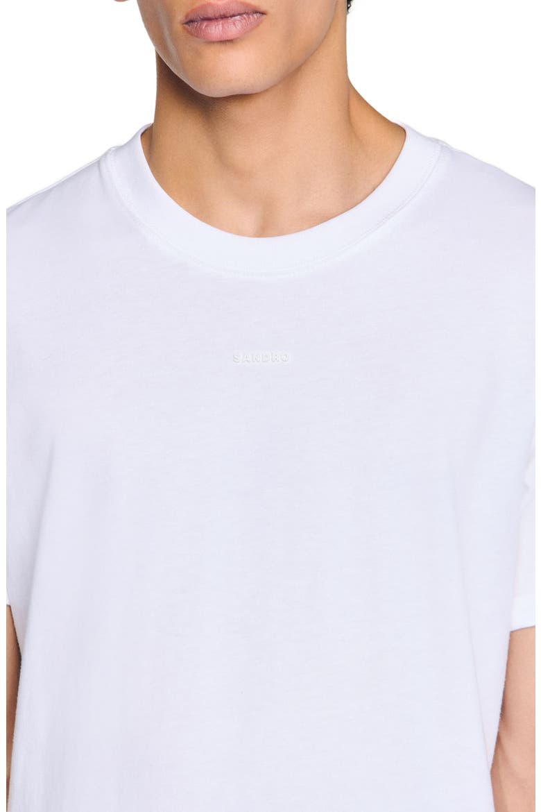 Cotton T-shirt, Alternate, color, White