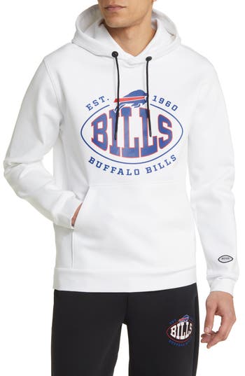 Shop Hugo Boss Boss X Nfl Touchback Graphic Hoodie In Buffalo Bills White