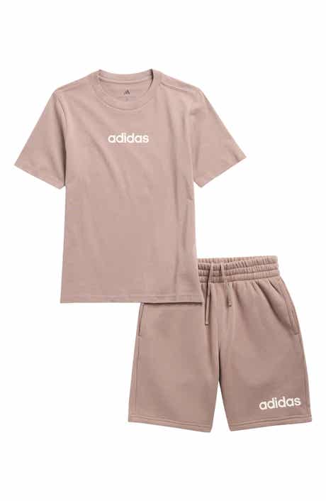 adidas Kids' Logo Graphic T-Shirt & Shorts Set