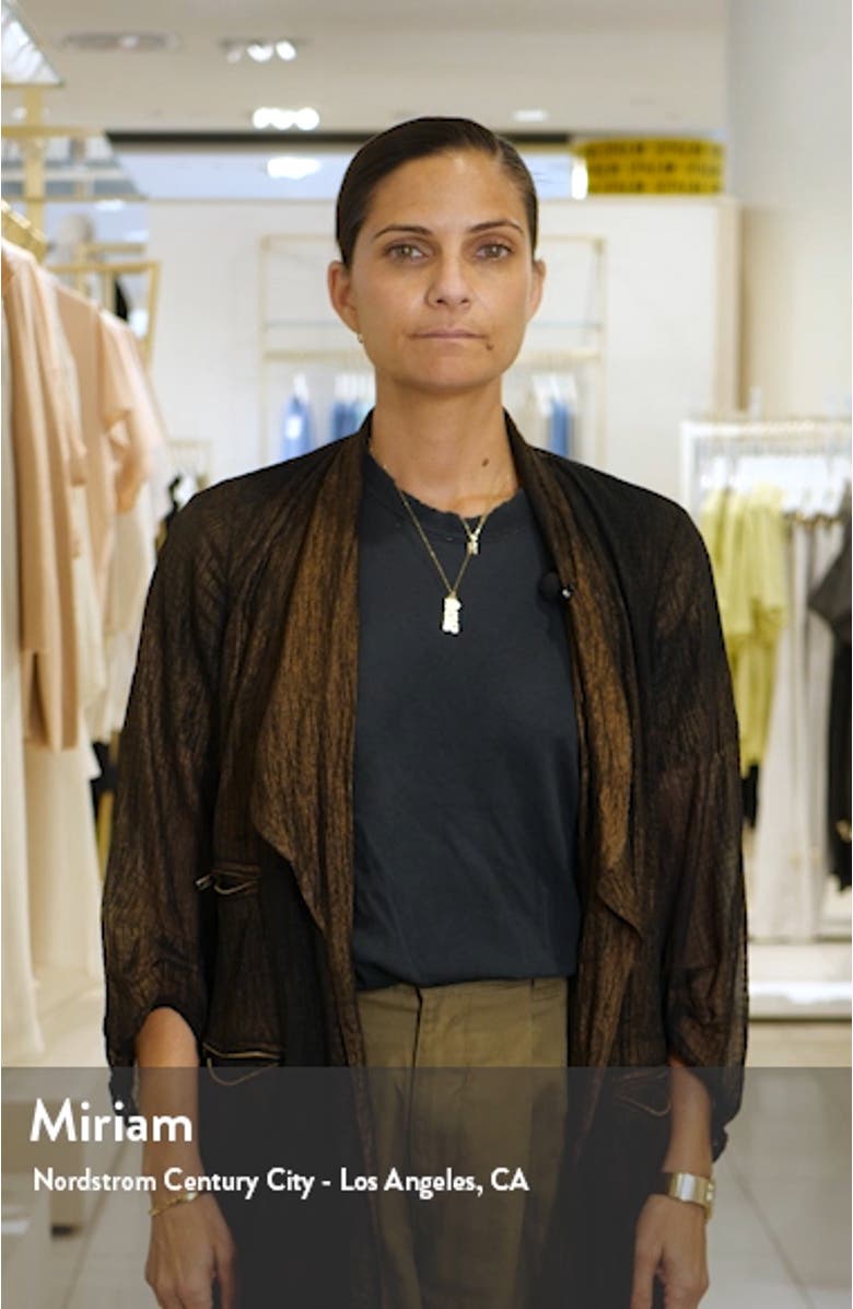 Microdot Crepe Ankle Pants, sales video thumbnail