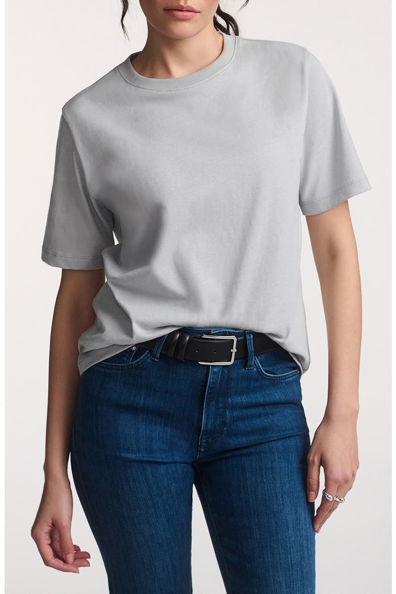 Basic Crewneck T-Shirt, Main, color, HIGH-RISE