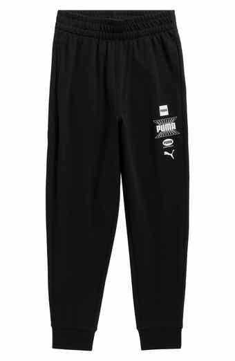 PUMA Kids' Tech Pack French Terry Joggers