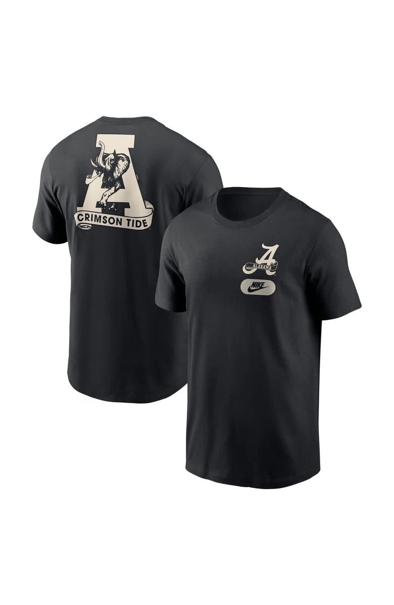 Nike Men's Nike Black Alabama Crimson Tide Fashion T-Shirt, Main, color, Black