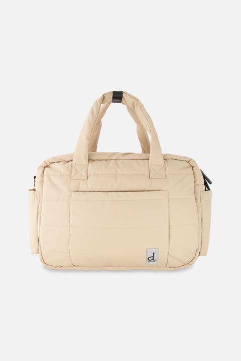 Water-Repellent 7-Compartment Diaper Bag with Changing Mat
