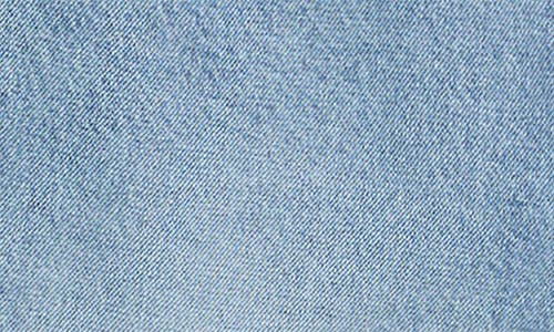 Mango Fray Hem Denim Bermuda Shorts
