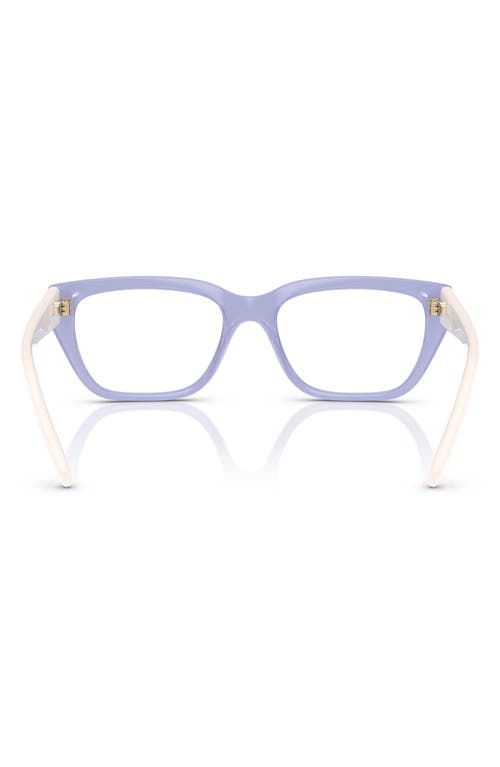 Vogue 53mm Pillow Optical Glasses In Purple