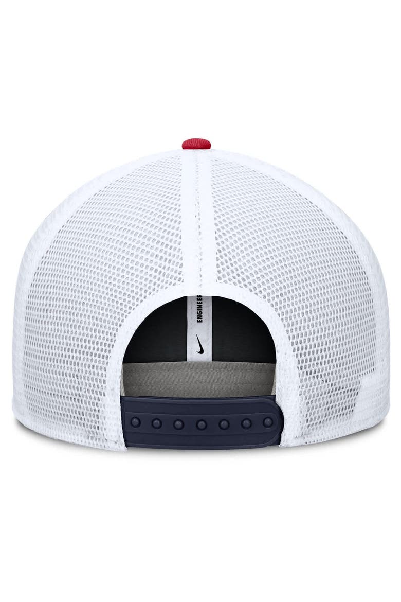 Men's Nike  Navy Cleveland Guardians Pro Trucker Snapback Hat, Alternate, color, Navy
