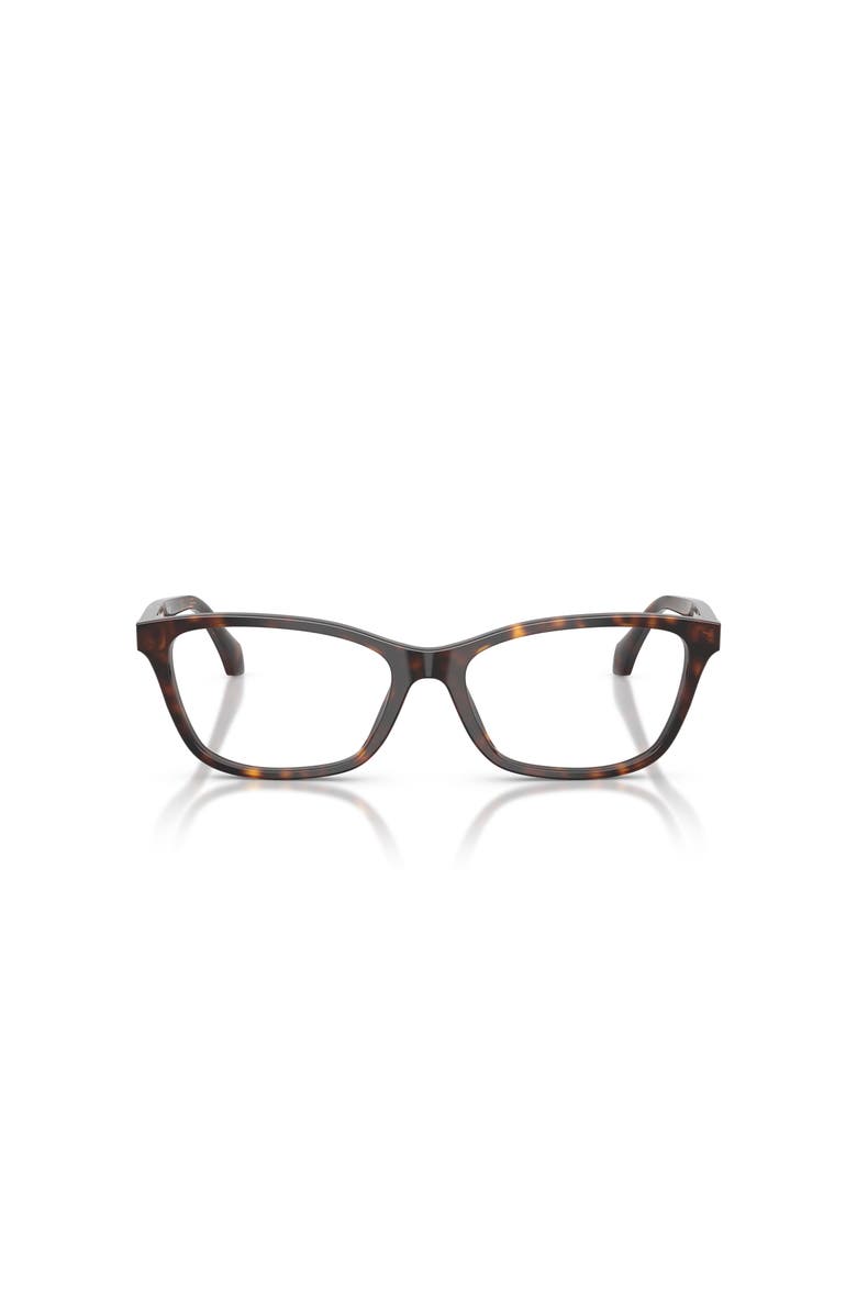 Versace 54mm Cat Eye optical glasses, Alternate, color, Brown