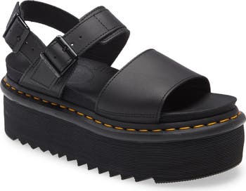 Voss Quad Hydro Leather Platform Sandal
