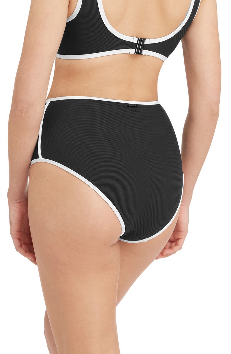 Sea Level High Waist Swim Bottoms, Alternate, color, 