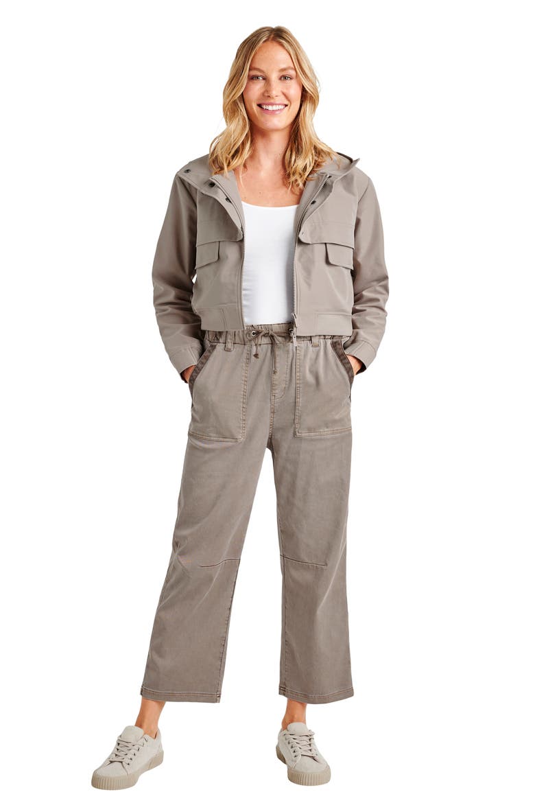 Arizona Crop Hooded Jacket, Alternate, color, TAWNY