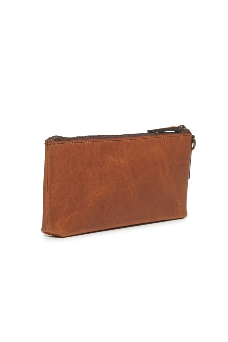 Dillinger Leather Organizer Pouch, Alternate, color, Espresso