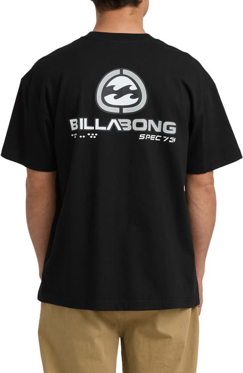 Billabong Bio Wave Og Graphic T-shirt In Black