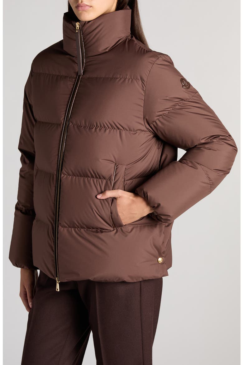 Vivantesse Quilted Puffer Jacket, Alternate, color, BEIGE