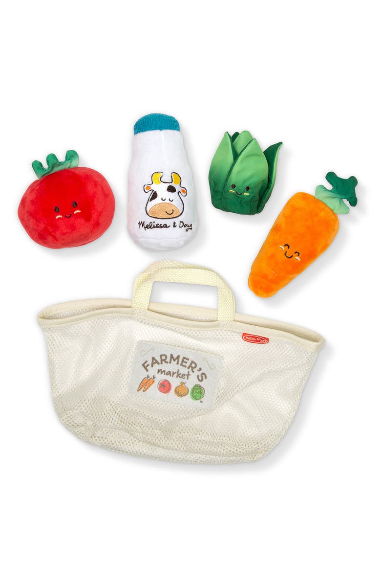 Melissa & Doug Market Basket Fill & Spill Toy Set, Main, color,