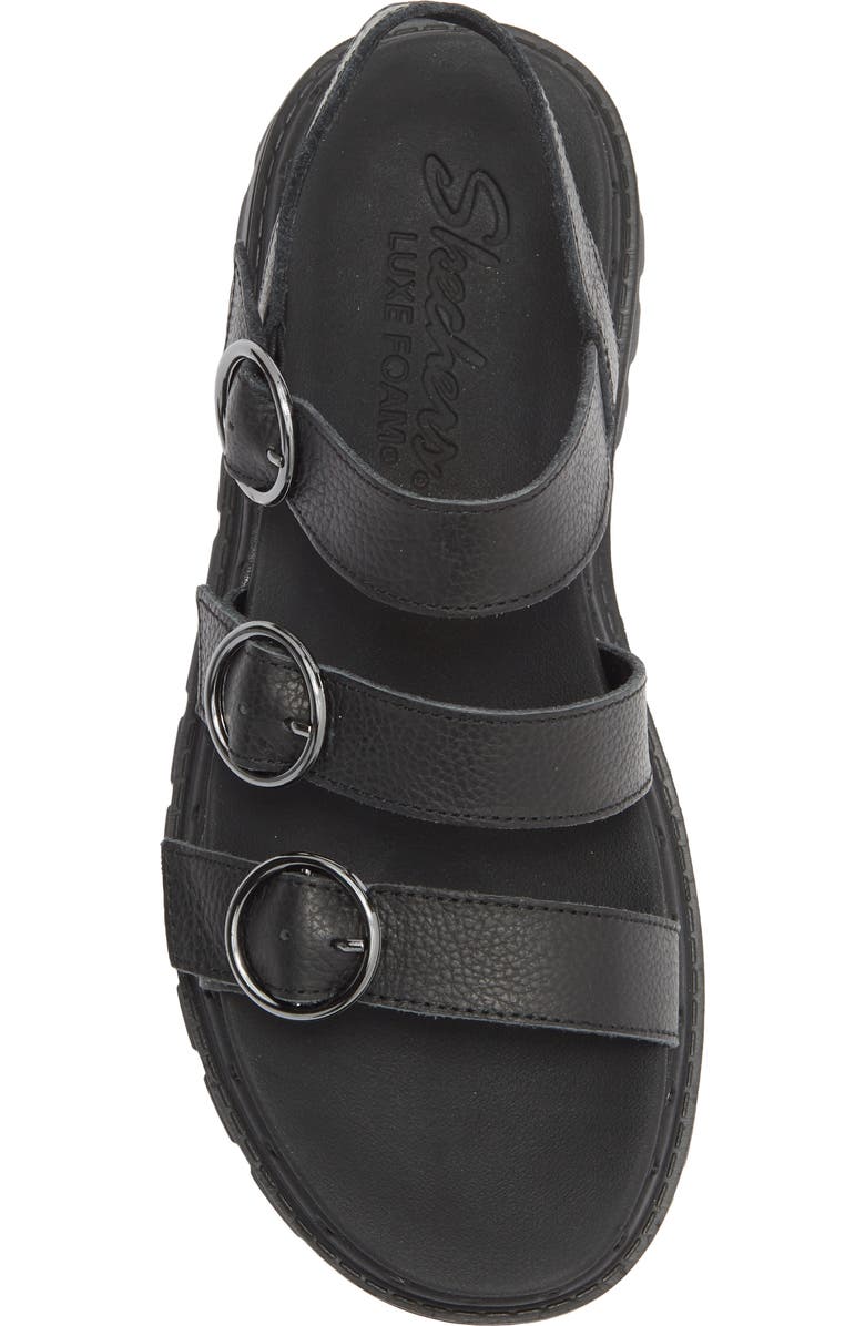 SKECHERS Jammers Lite Poppin Sandal, Alternate, color, Black