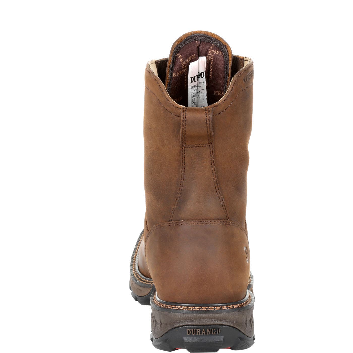 DURANGO Lace Up Boot, Alternate, color, Russet