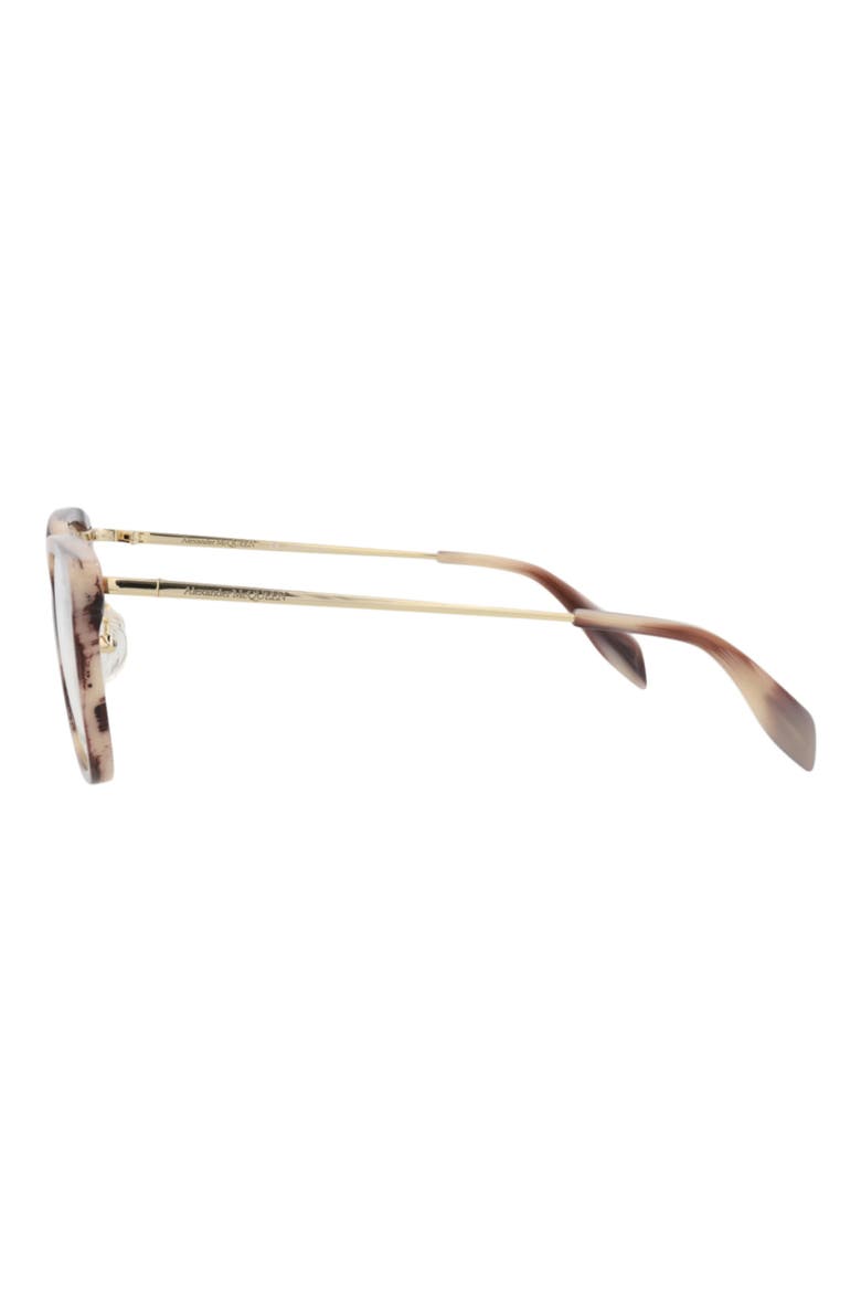 51mm Novelty Optical Frames, Alternate, color, PINK GOLD TRANSPARENT
