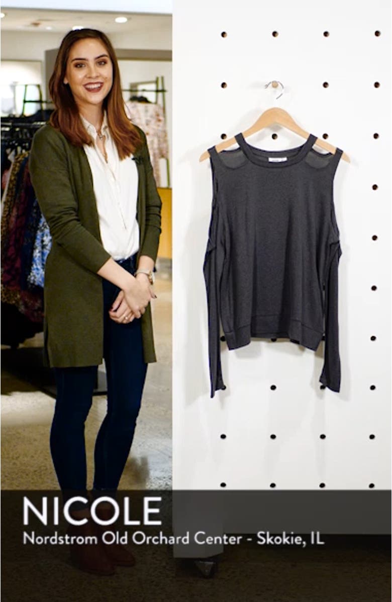 Cold Shoulder Tee, sales video thumbnail