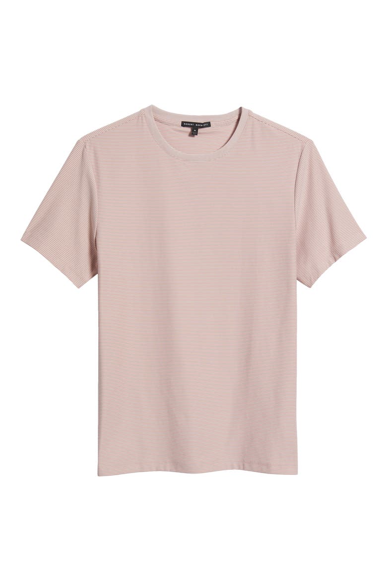Hickman Feeder Stripe T-Shirt, Alternate, color, SHADOW CORAL