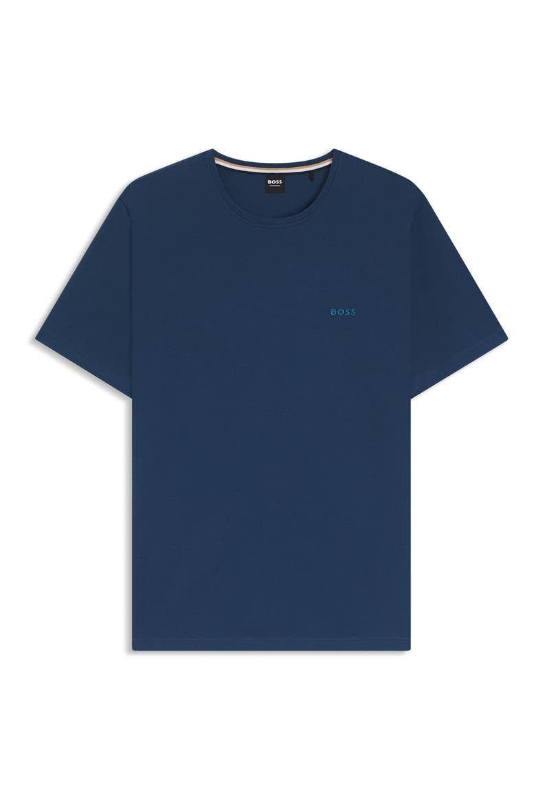 Mix Match Stretch Cotton Lounge T-Shirt, Alternate, color, OPEN BLUE