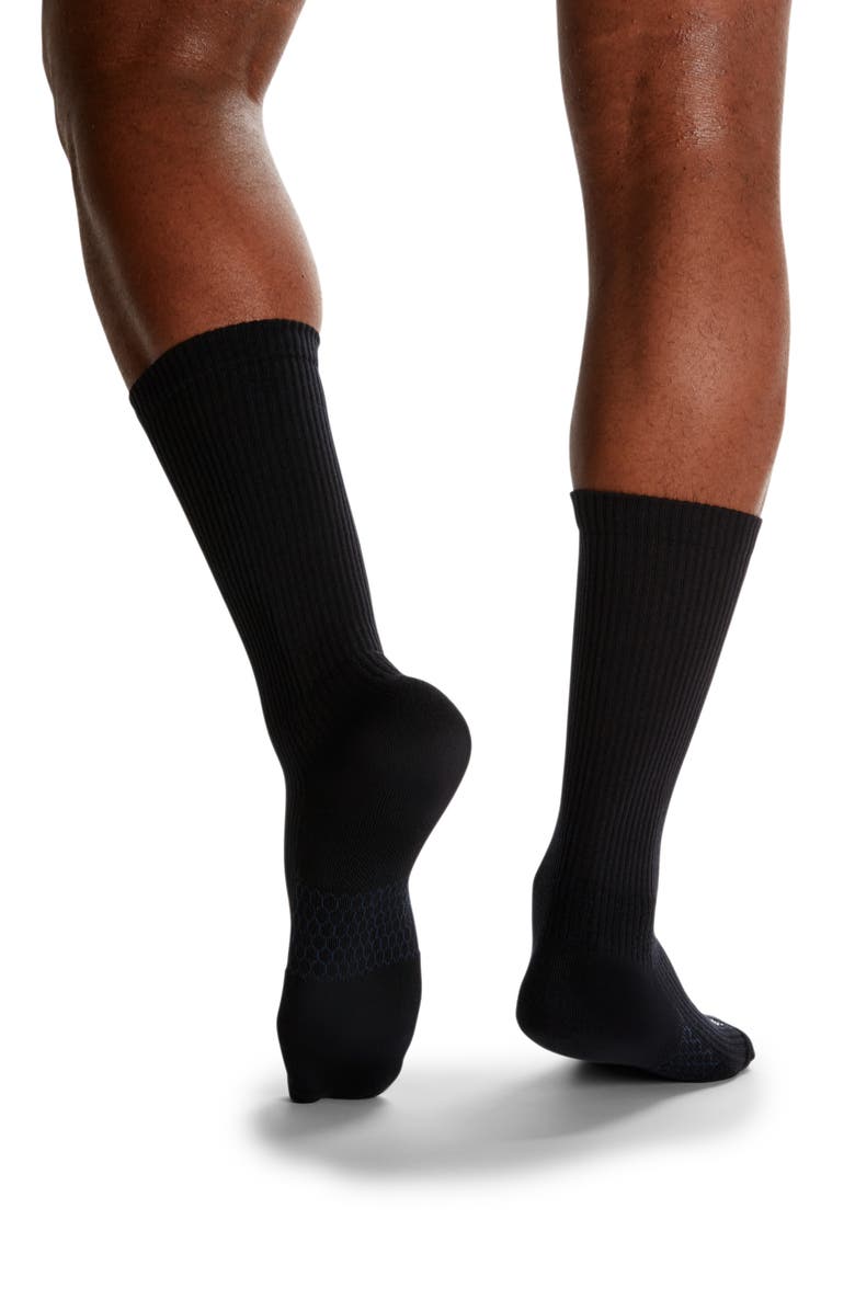 Bombas Lightweight Ribbed Crew Socks, Alternate, color,